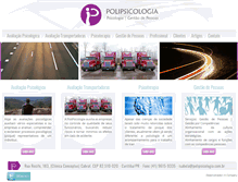 Tablet Screenshot of polipsicologia.com.br